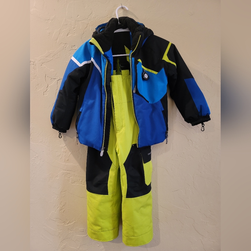 Obermeyer Boys Ski Snow Bib Pants and Matching Jacket